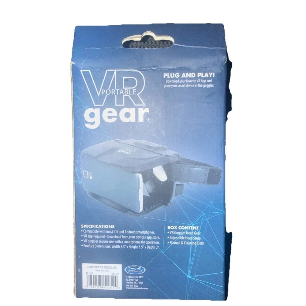 Solaray VR Portable Gear 360 VR Goggles Brand New